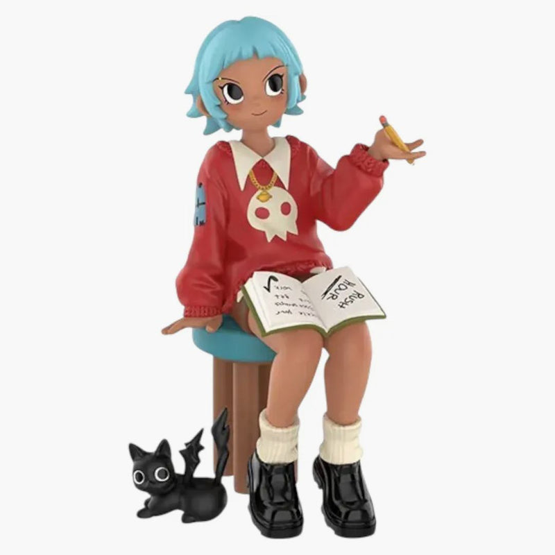 Pop Mart Peach Riot Rush Hour Series Frankie Tutor Figure