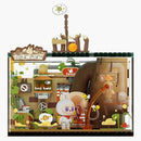 Pop Mart Pop Blocks Labubu The Monsters Forest Secret Base Series Blocks Juice Maker P10002 Building Block