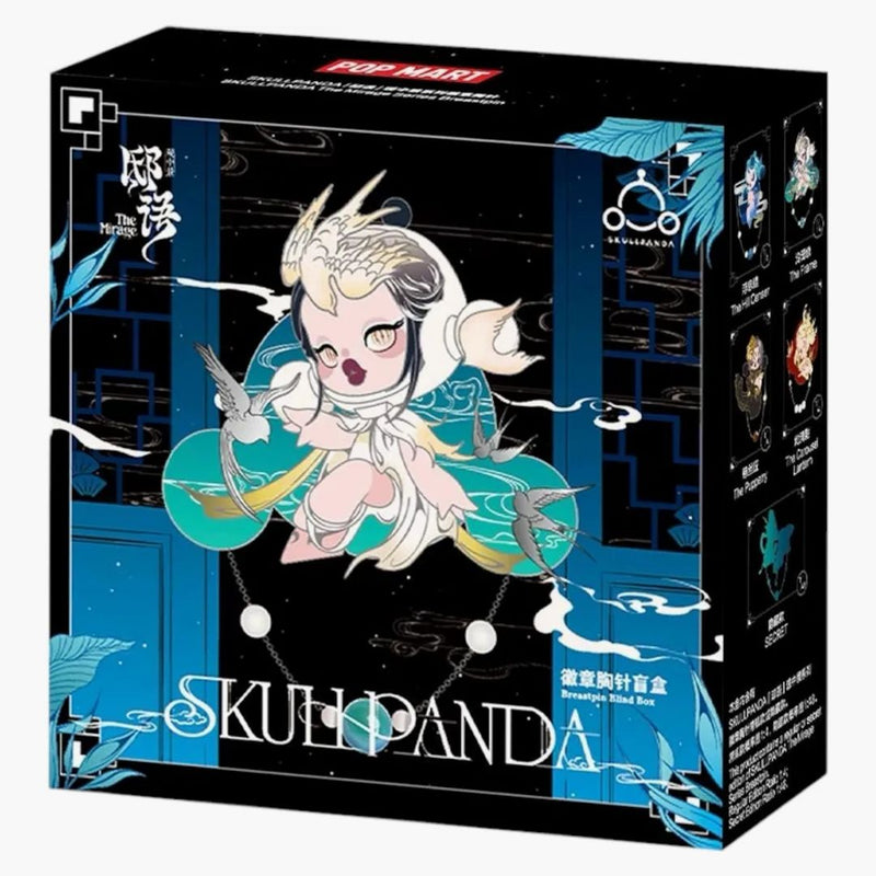 Pop Mart Pop Mart Skullpanda the Mirage Series Pin Single Blind Box