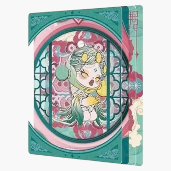 POP Mart Pop Mart Skullpanda the Mirage Series the GHanta Figures Art Collection Cards
