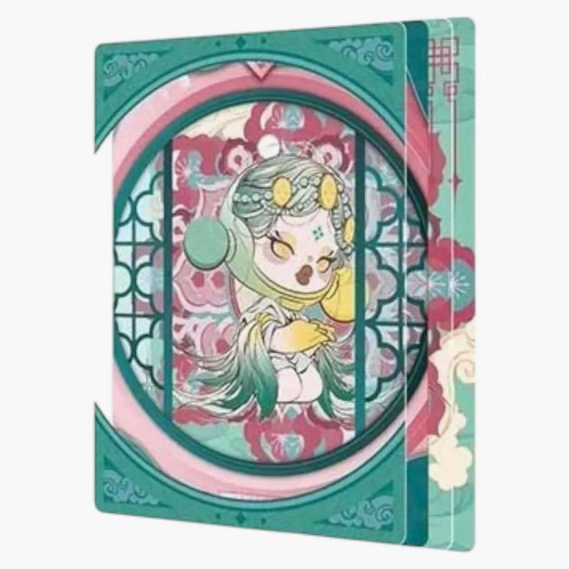 POP Mart Pop Mart Skullpanda the Mirage Series the GHanta Figures Art Collection Cards