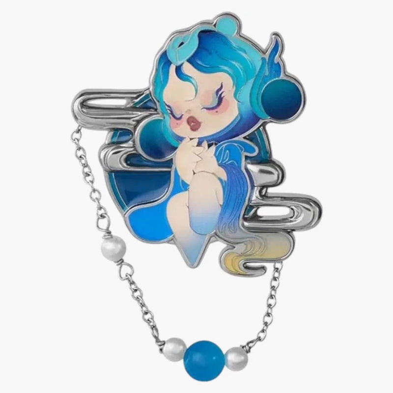 Pop Mart Pop Mart Skullpanda the Mirage Series The Hill Censer Pin