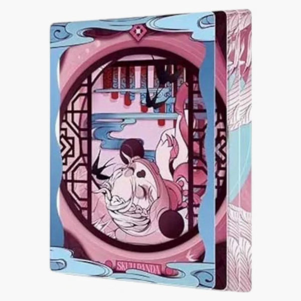 Pop Mart Pop Mart Skullpanda The Mirage Series The Pan Flute Figures Art Collection Cards