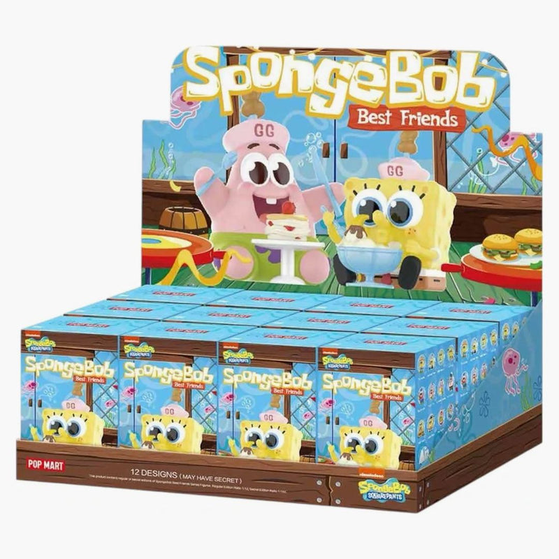 Pop Mart Pop Mart Spongebob Best Friends Series Figure Sealed Case (12 Blind Box)