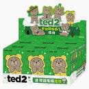 Pop Mart Pop Mart Ted2 Teddy Bear Action Pluche Pendant Series Sealed Case (6 Blind Box)