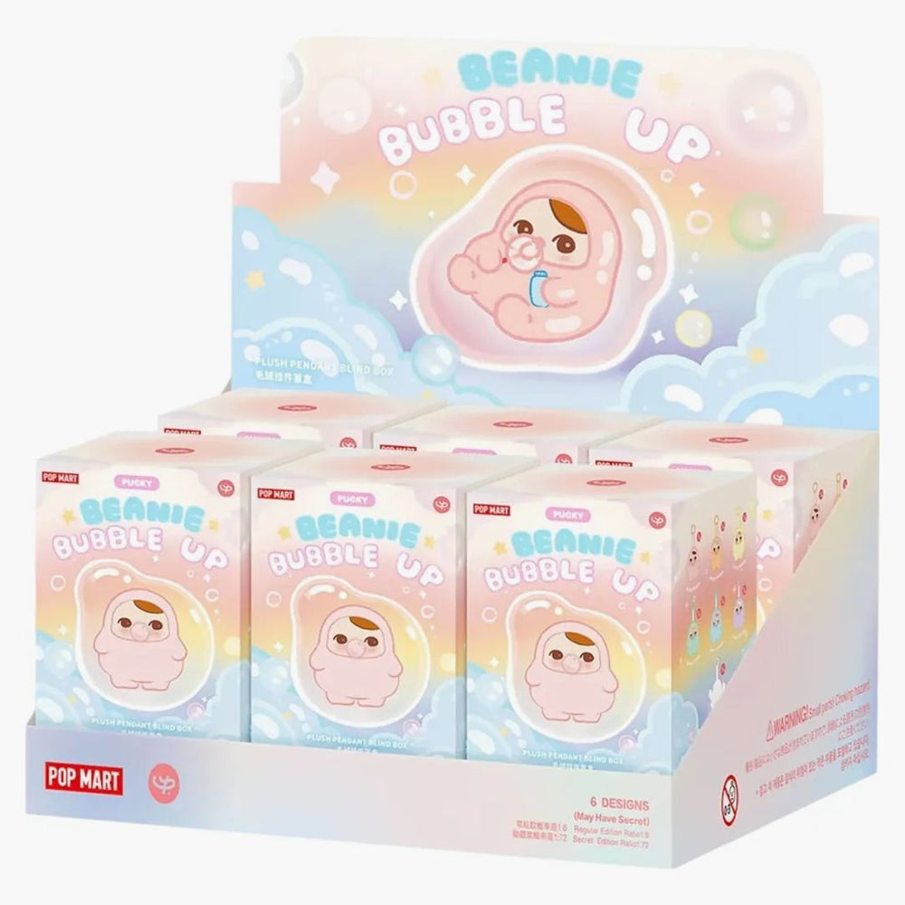 PUCKY BEANIE BUBBLE UP ぬいぐるみ【アソートボックス】 Amazon.co.jp: POP MART PUCKY BEANIE BUBBLE UP シリーズ