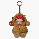Pop Mart Skullpanda You Found Me! Series Pranky Peanut Plush Doll Pendant