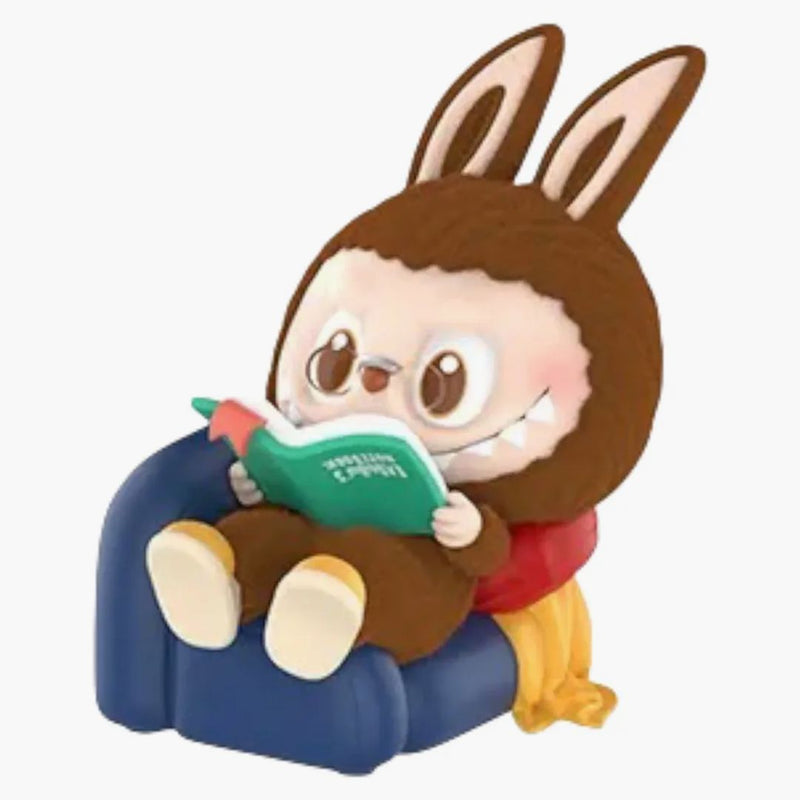 Pop Mart The Monsters Labubu 1:00 A.m. Series Reading Time Figure