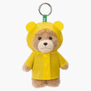 Pop Mart Ted2 Teddy Bear Action Series Raincoat Bear Plush Pendant