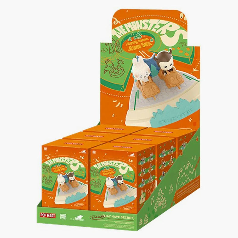 Pop Mart The Monsters Playing Games Series Scene Set Sealed Case (6 Blind Box)