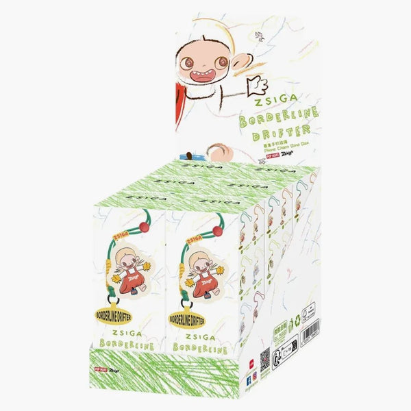 Pop Mart Zsiga Borderline Drifter Series Phone Charm Sealed Case (6 Blind Box)