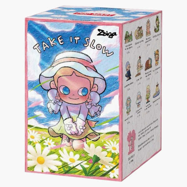Pop Mart Zsiga Take It Slow Series Figures Single Blind Box