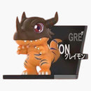 Pop Mart X Digimon Adventure Greymon Fridge Magnet
