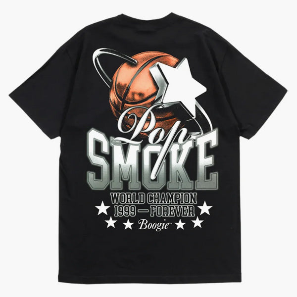 T-shirt pop-dym mistrza świata czarny