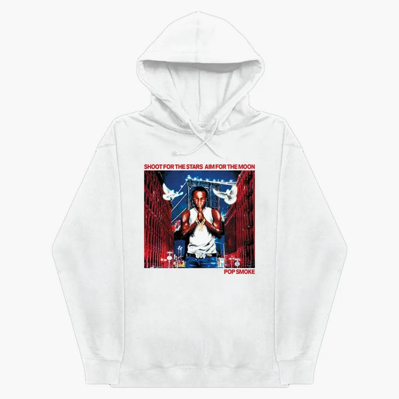 Pop Smoke x Vlone City Bluie White