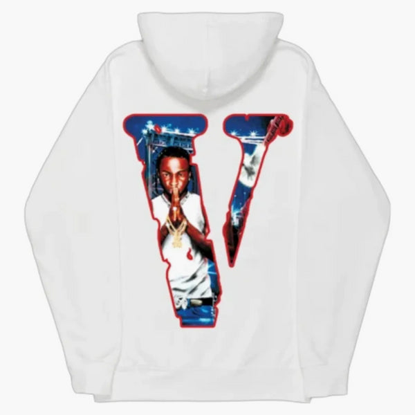 Pop Smoke x Vlone City Bluie White