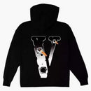 Pop Smoke X Vlone Hawk Em' Hoodie Black