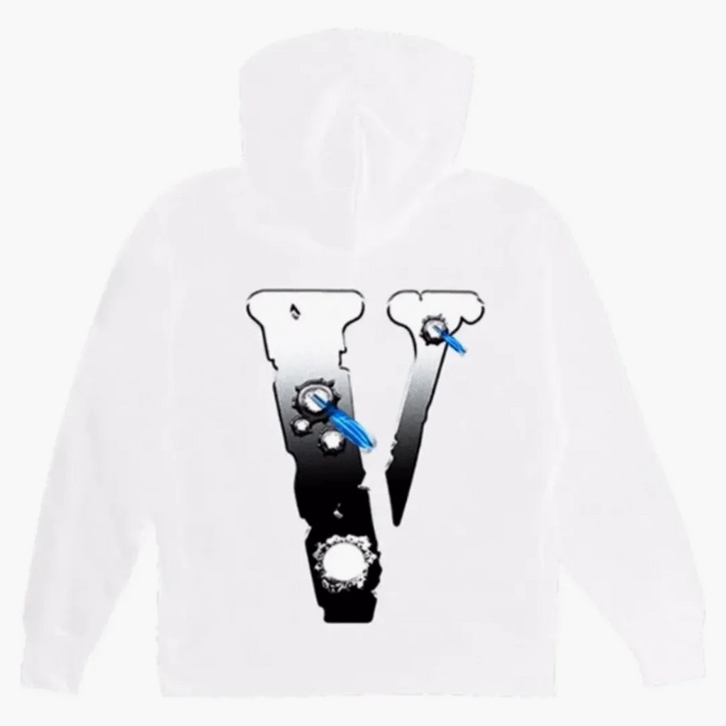 Pop Smoke X Vlone Hoodie White - Buy at Hypeneedz