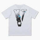 Pop Smoke X Vlone Hawk Em' T-shirt White