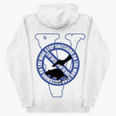 Pop Smoke X Vlone Stop Snitching Hoodie White/blue