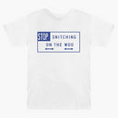Pop Smoke X Vlone Stop Snitching T-Shirt White/Blue