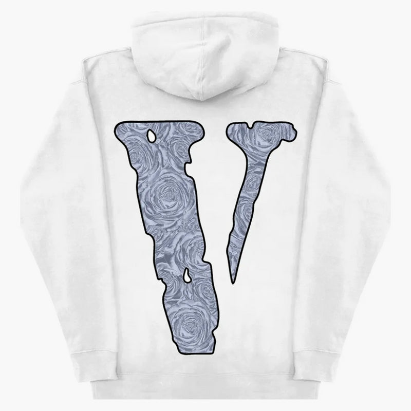 Pop Smoke X Vlone The Woo Hoodie White