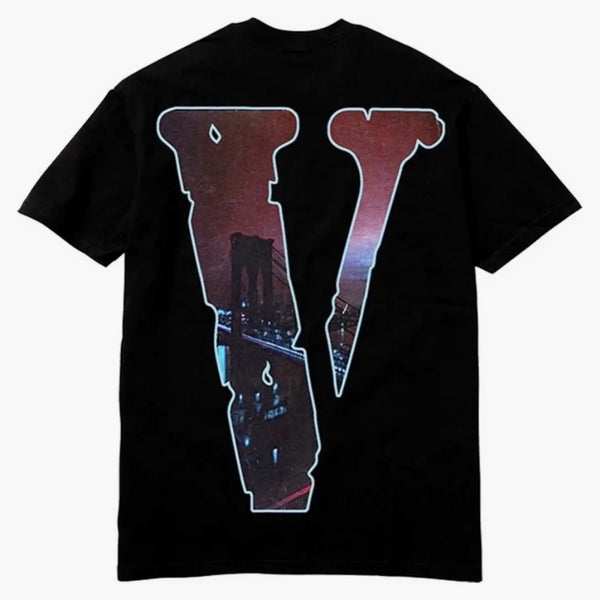 Pop Smoke X Vlone Wraith Tee Black