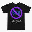 Pop Smoke X Who Decides was a portrait t-shirt black