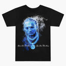 Pop Smoke X Who Decides was a portrait t-shirt black