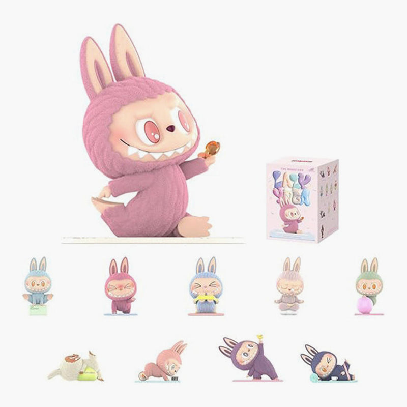 Pop Mart Labubu The Monsters Lazy Yoga Series Figures Mystery Box / 1 Pack