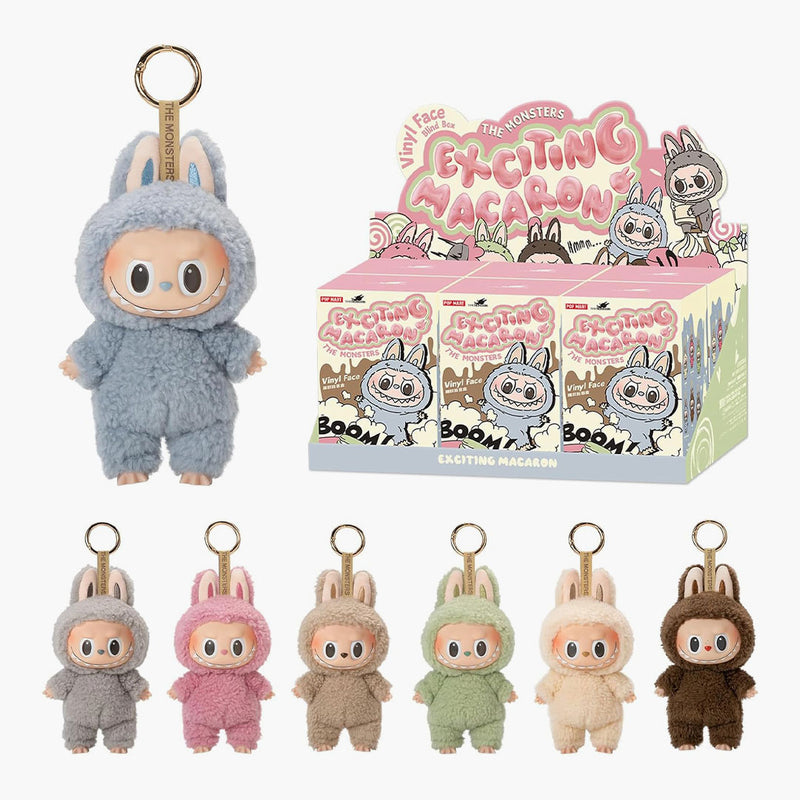 Pop Mart Labubu The Monsters Tasty Macarons Vinyl Face Mystery Box / 1 Pack
