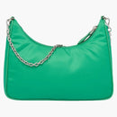 Prada 2005 Torba na ramię zielona mięta