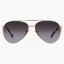 Prada Aviator Sunglasses Gold/Gray Gradient (Spr73z ZVN-5D1)