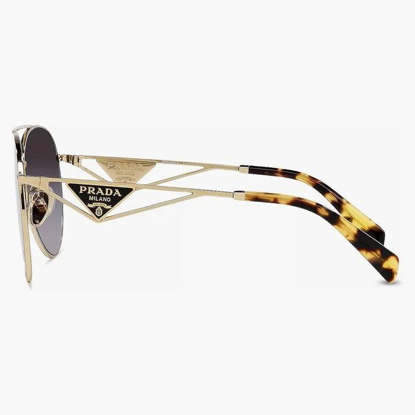 Prada flygare solglasögon guld/grå gradient (SPR73Z ZVN-5D1)