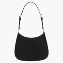 Prada Bag Cleo Satin Crystals Black