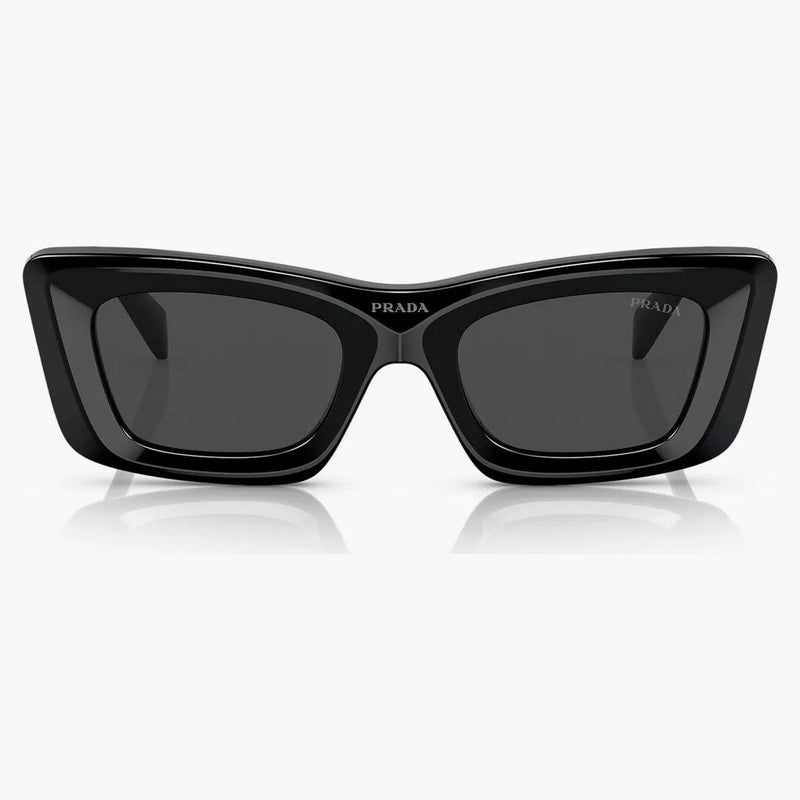 Prada Cat Eye occhiali da sole nero/grigio scuro (SPR 13Z 1AB-5S0)