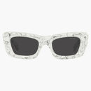 Prada Cat Eye Sunglasses White Marble (PR13ZS-17D5S0-50)