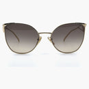 Prada Cateye Sunglasses Gold (PR50ZS-ZVN3D0-59)