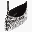 Prada Cleo Satin Bag With Appliques Metal