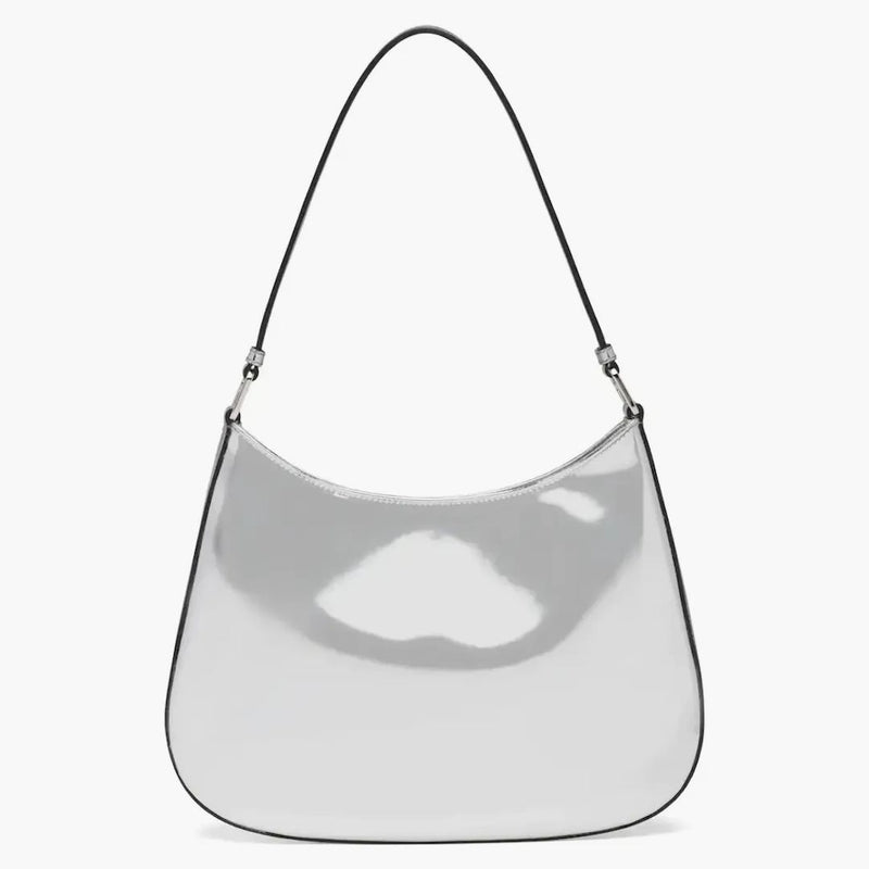 Prada Cleo Shoulder Bag Silver