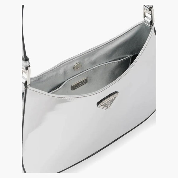 Prada Cleo Shoulder Bag Silver