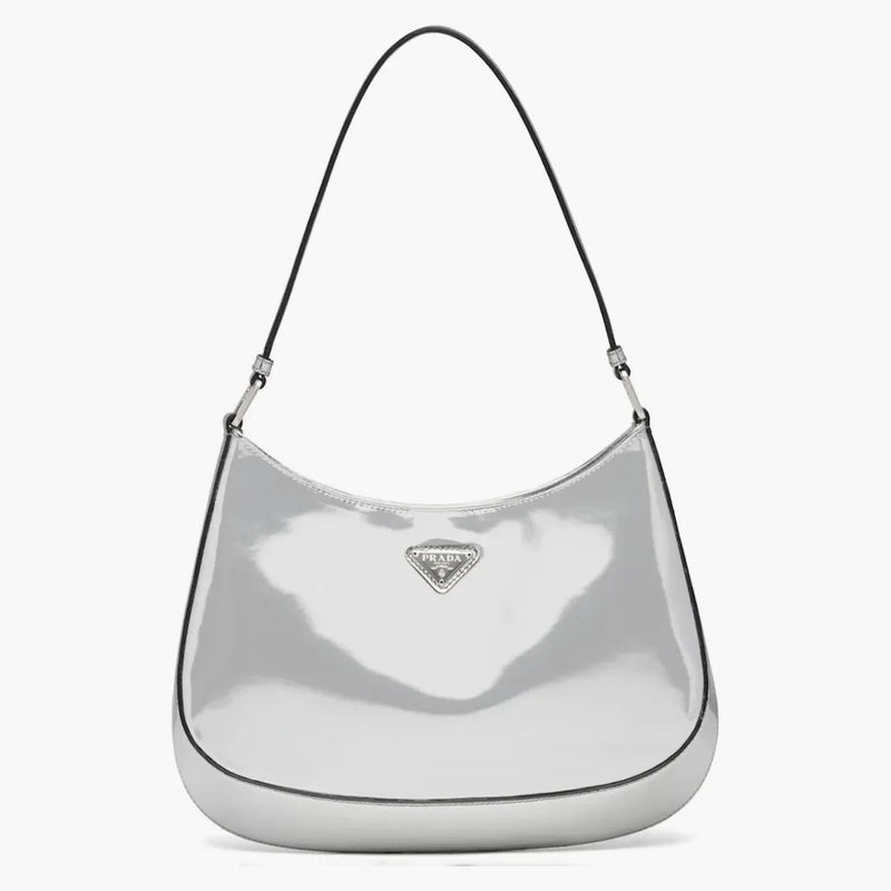 Prada Cleo Shoulder Bag Silver