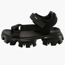 Prada Cloudbust Thunder Sandal Nylon negro