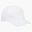 Prada Drill Baseball Cap White