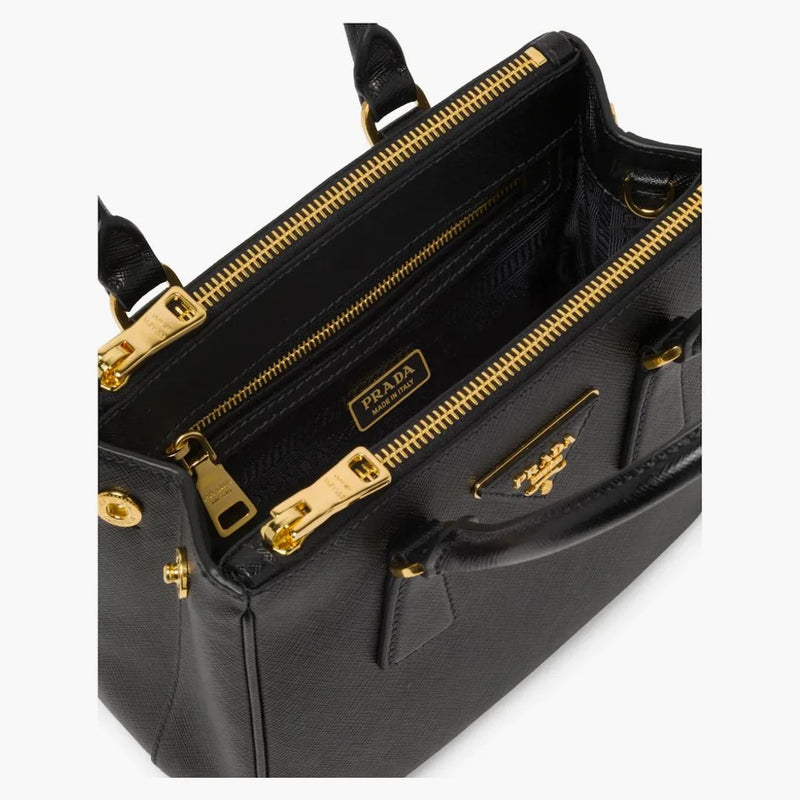 Prada Galleria Micro Bag Black