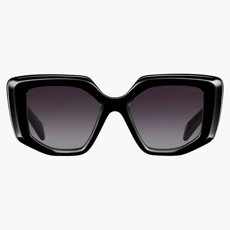 Prada occhiali da sole irregolari neri (Spr14z 1ab-09s)