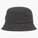Prada Loden Bucket has Anthracite Gray