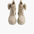 Prada Monolith 55 mm torebka kostki pustynne beżowe skóra