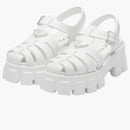 Prada Monolith Foam Rubber 55mm Sandals White