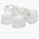 Prada Monolith Foam Rubber 55mm Sandals White